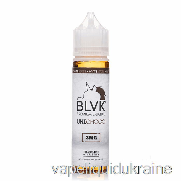 Vape Liquid Ukraine Chocolate Milk - BLVK - 60mL 0mg